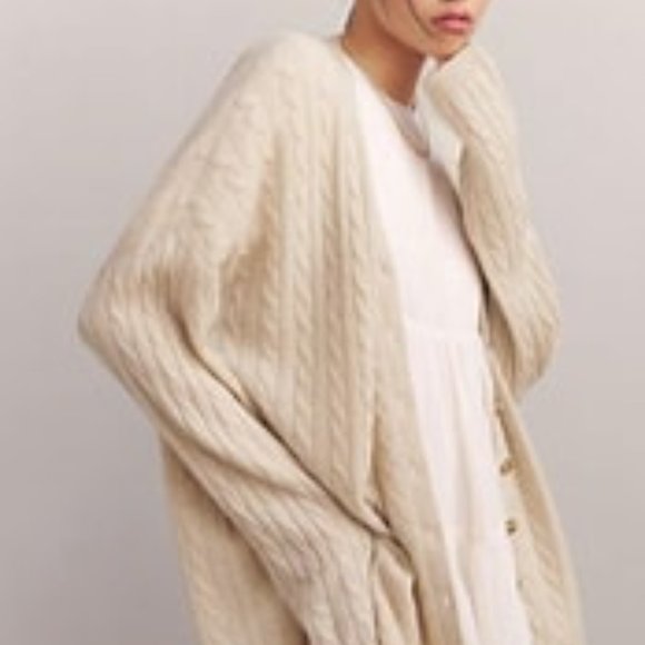 Reformation Estate Dress in Ivory - XL - Picture 3 of 5